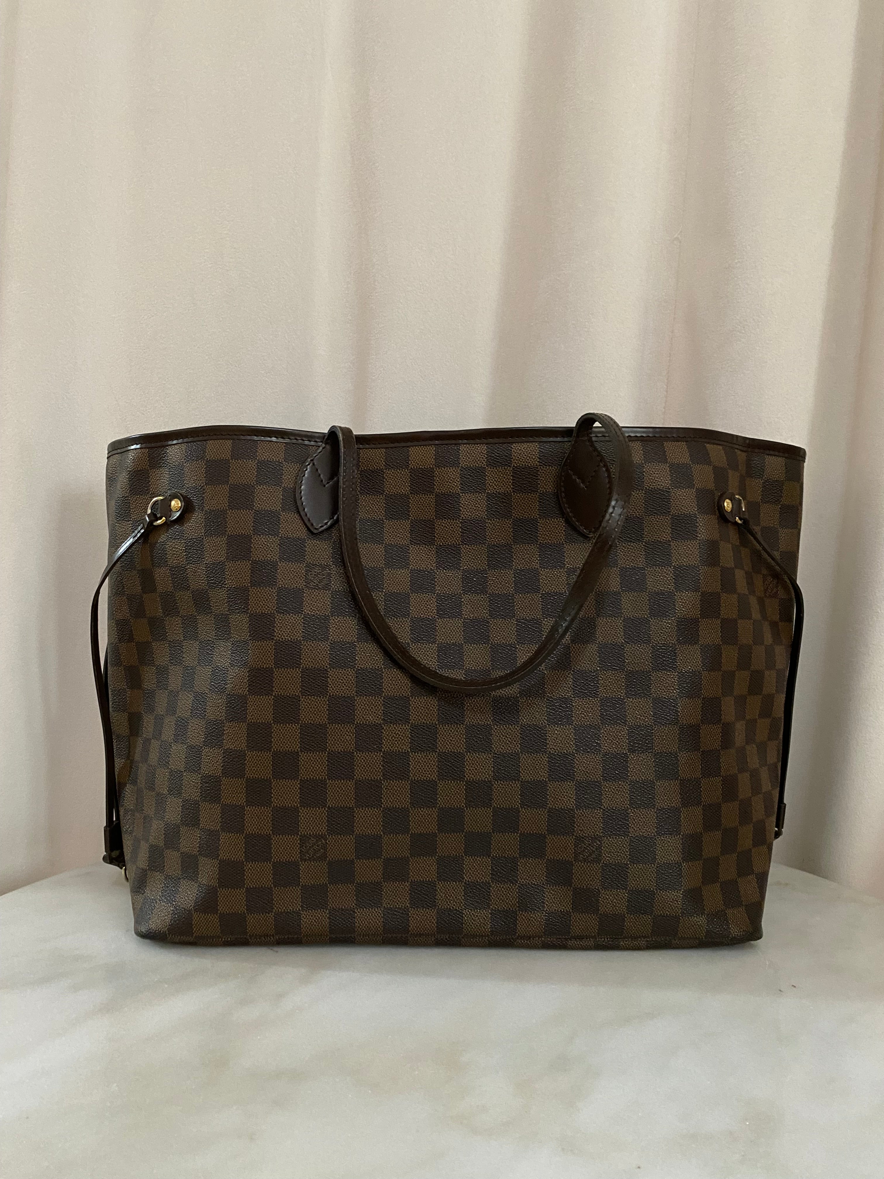 Louis Vuitton Damier Ebene Neverfull GM Bag-handbag-Louis Vuitton-The Closet Egypt