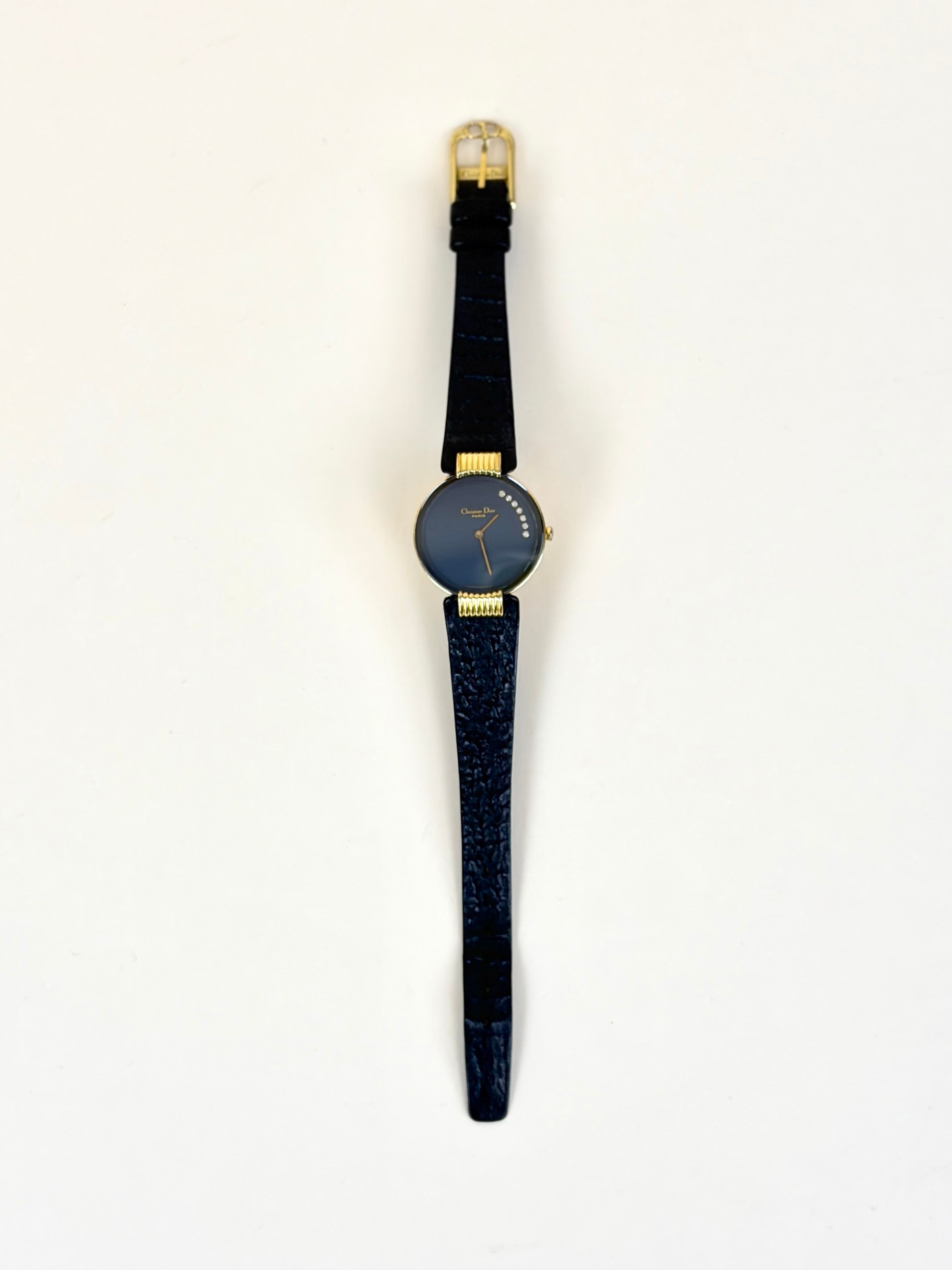 Christian Dior Black Moon Band Watch