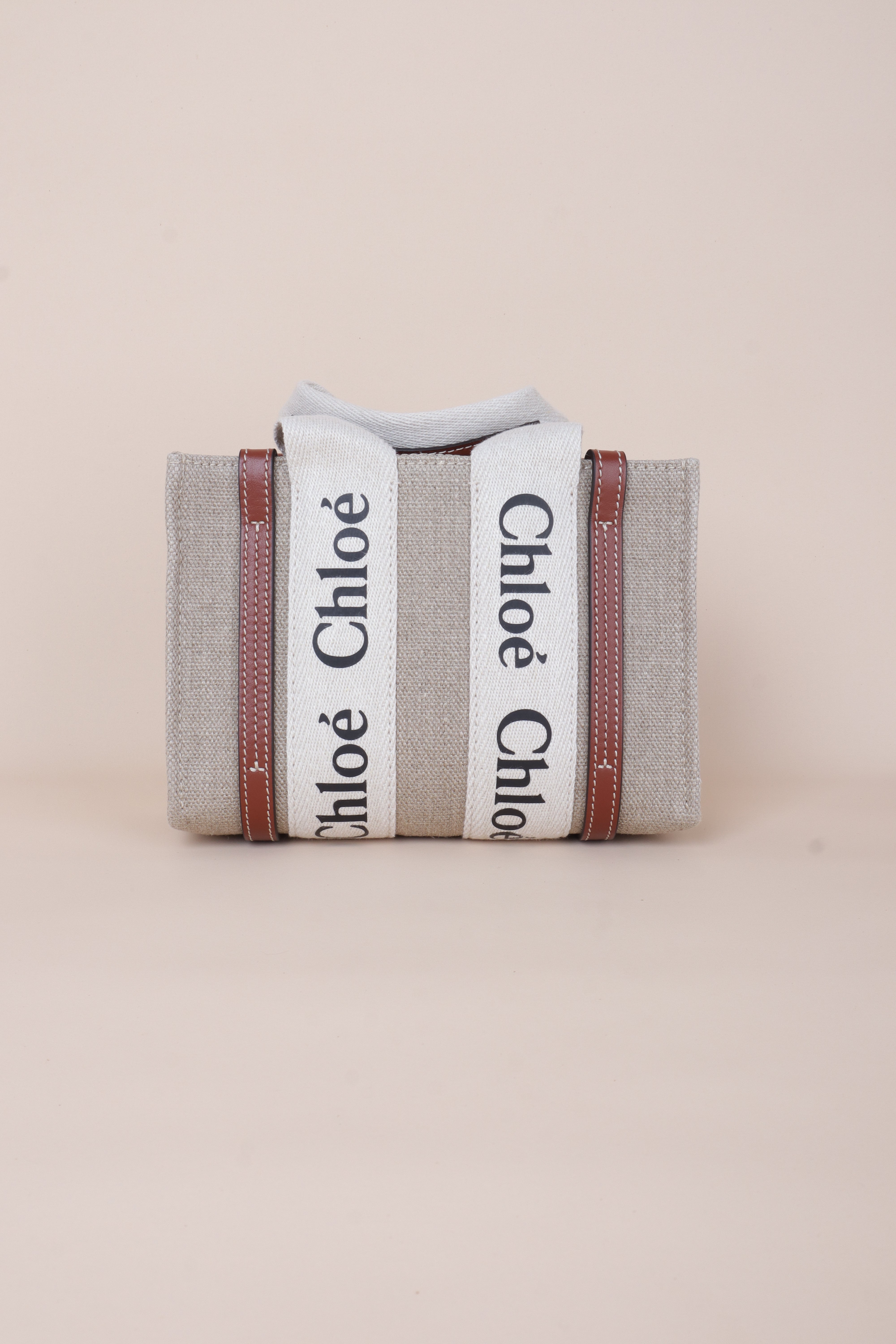 Chloe woody mini tote