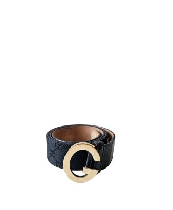Gucci Black GG Guccissima Belt 36-Belt-Gucci-The Closet Egypt