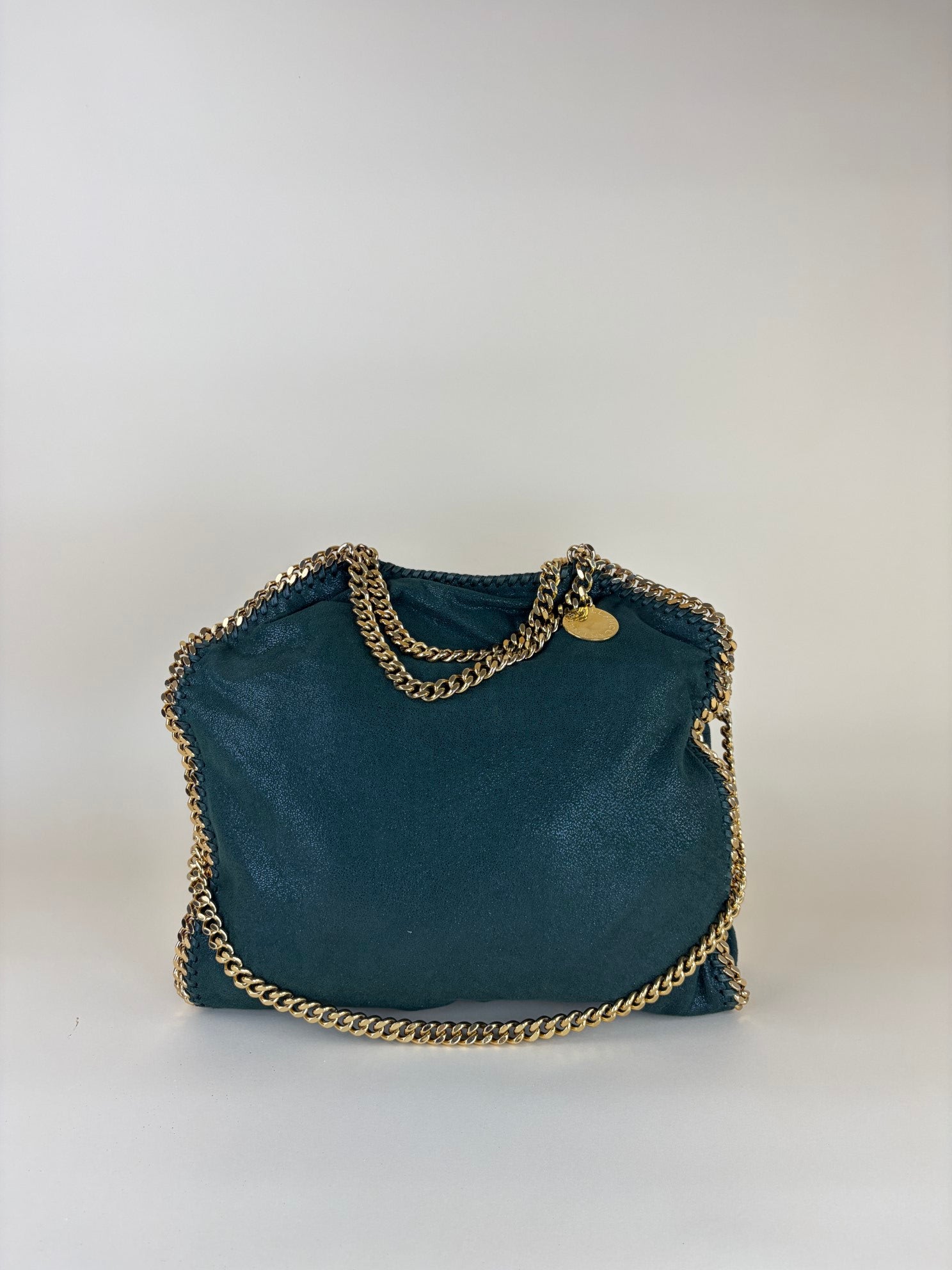 Stella McCartney green Falabella Fold over