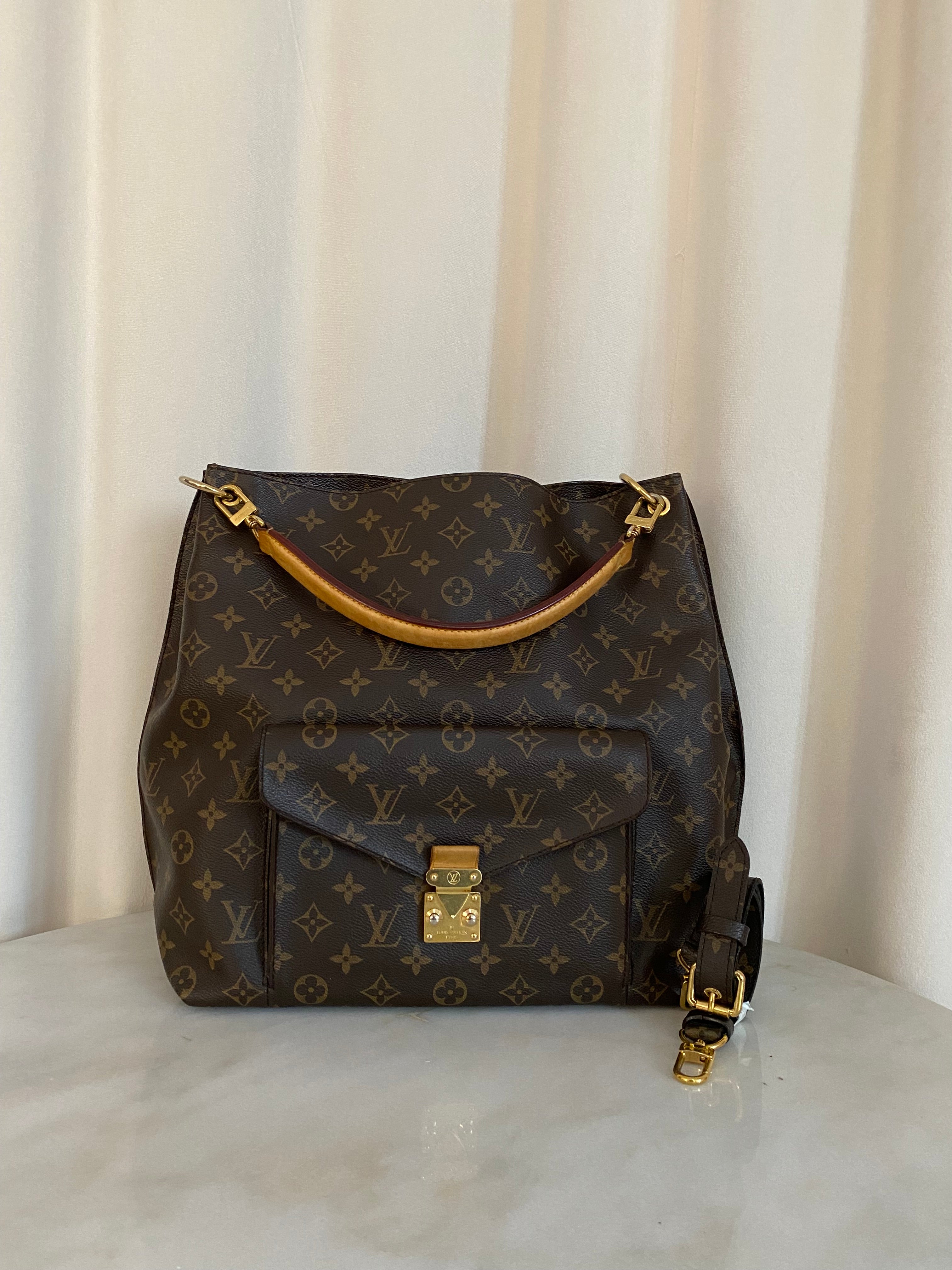Louis Vuitton Monogram Metis Hobo Bag W/ Strap-handbag-Louis Vuitton-The Closet Egypt