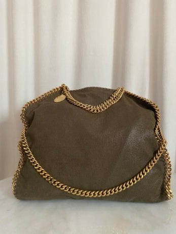 Stella Mccartney Olive Falabella Large Bag-handbag-Stella Mccartney-The Closet Egypt