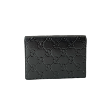 Gucci Black GG Print Passport Cover-Passport Cover-Gucci-The Closet Egypt