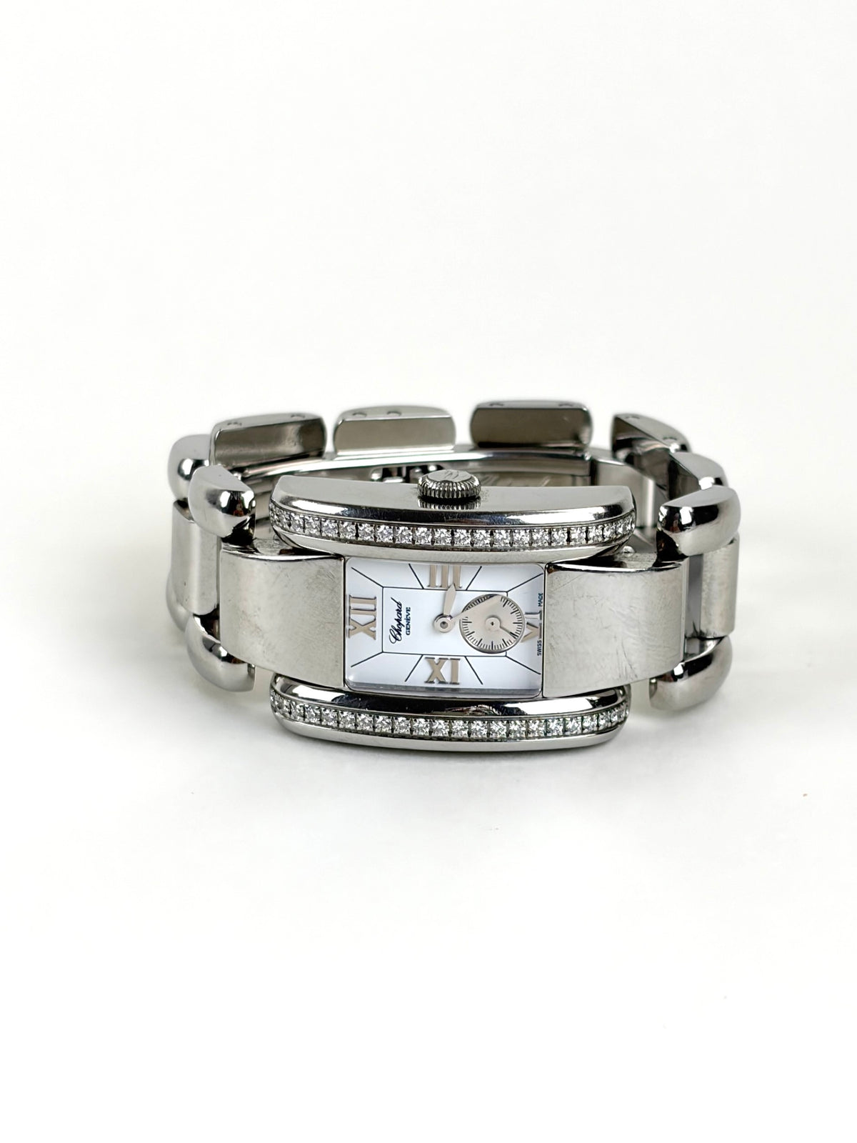 Chopard la Strada Diamond 24 mm steel white dial quartz Watch