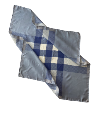 Burberry Bicolor Square Silk Small Scarf-Scarf-Burberry-The Closet Egypt