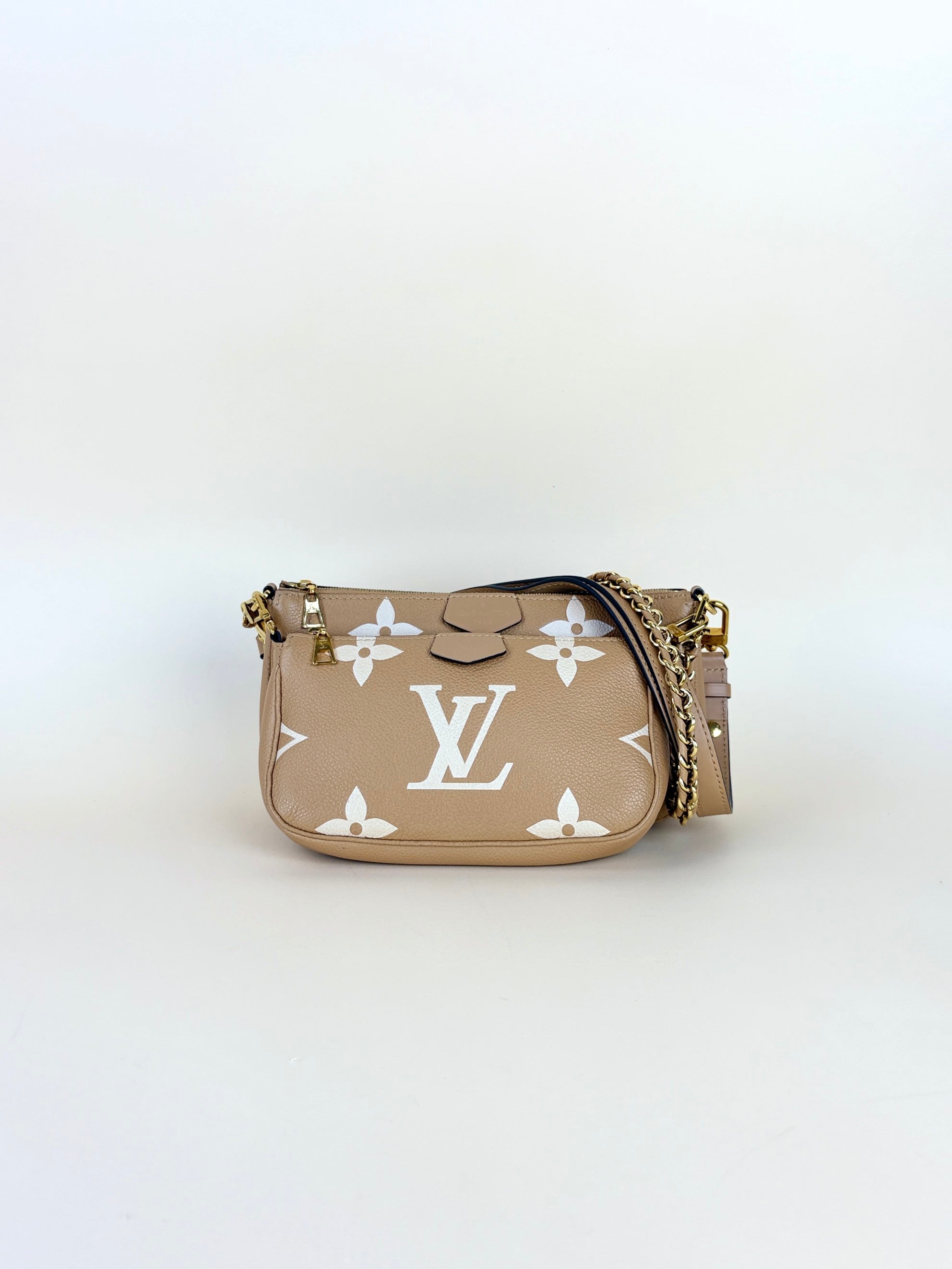 Louis Vuitton imprinted monogram giant multi pochette accessories bag