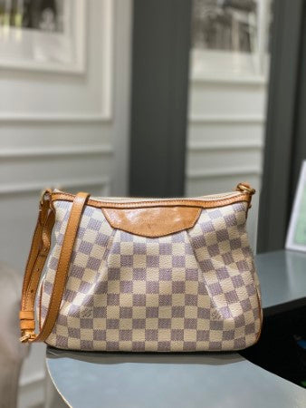 Louis Vuitton Damier Azur Siracusa PM Bag-handbag-Louis Vuitton-The Closet Egypt