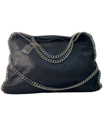 Stella Mccartney Black Falabella Medium Bag-handbag-Stella Mccartney-The Closet Egypt