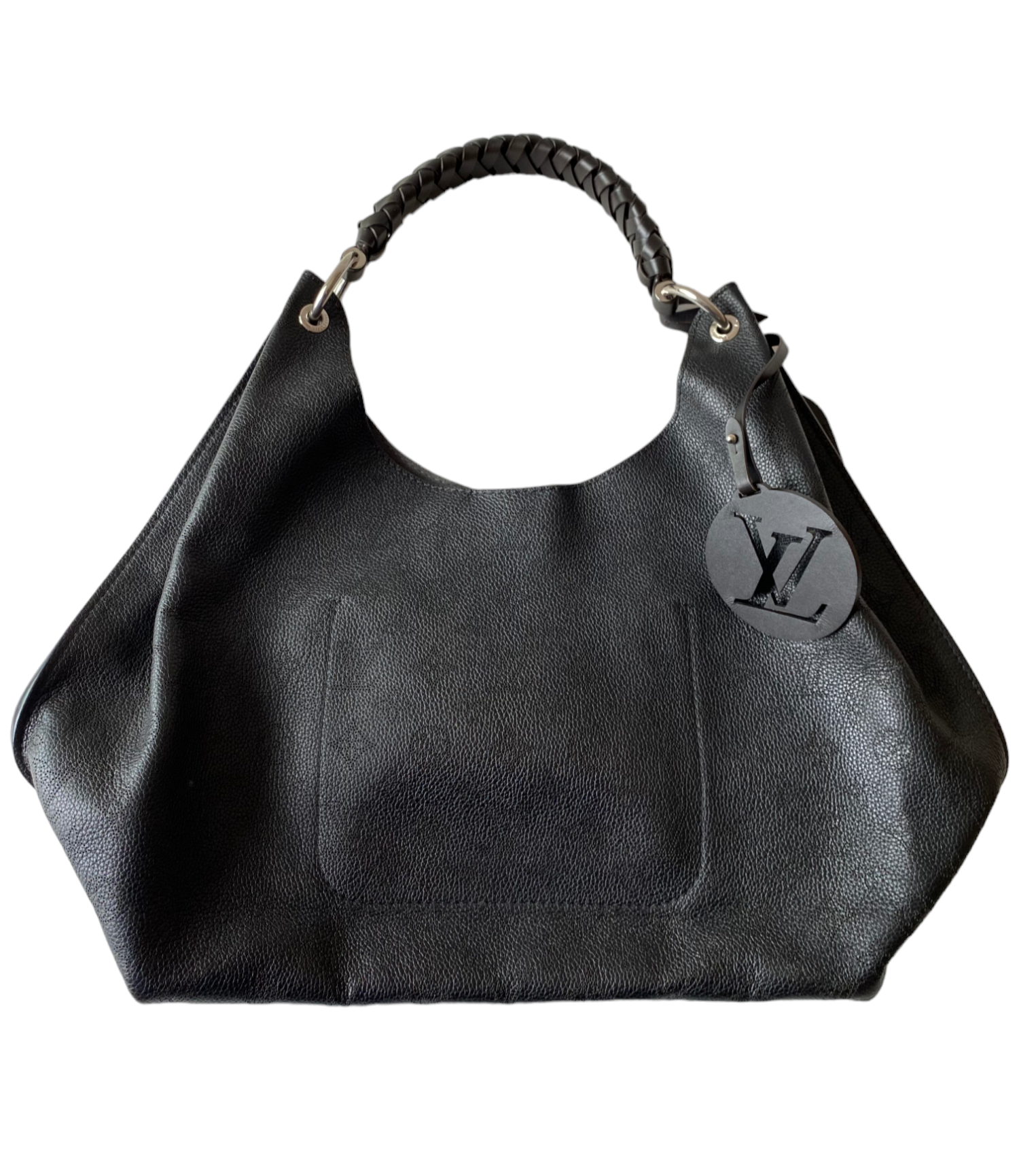 Louis Vuitton Black Mahina Carmel Hobo Bag-handbag-Louis Vuitton-The Closet Egypt