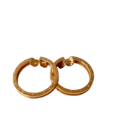Bvlgari 18K Rose Gold B.Zero 1 Earring-Earrings-Bvlgari-The Closet Egypt