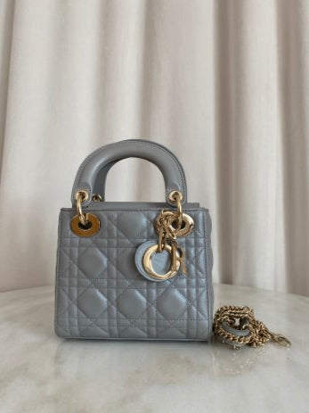 Grey lady dior bag best sale