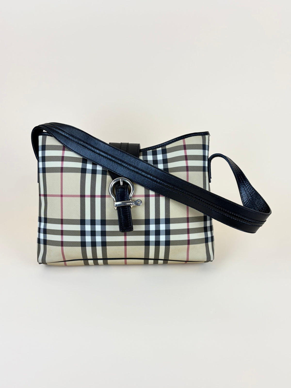 Burberry prorsum nova check shoulder bag