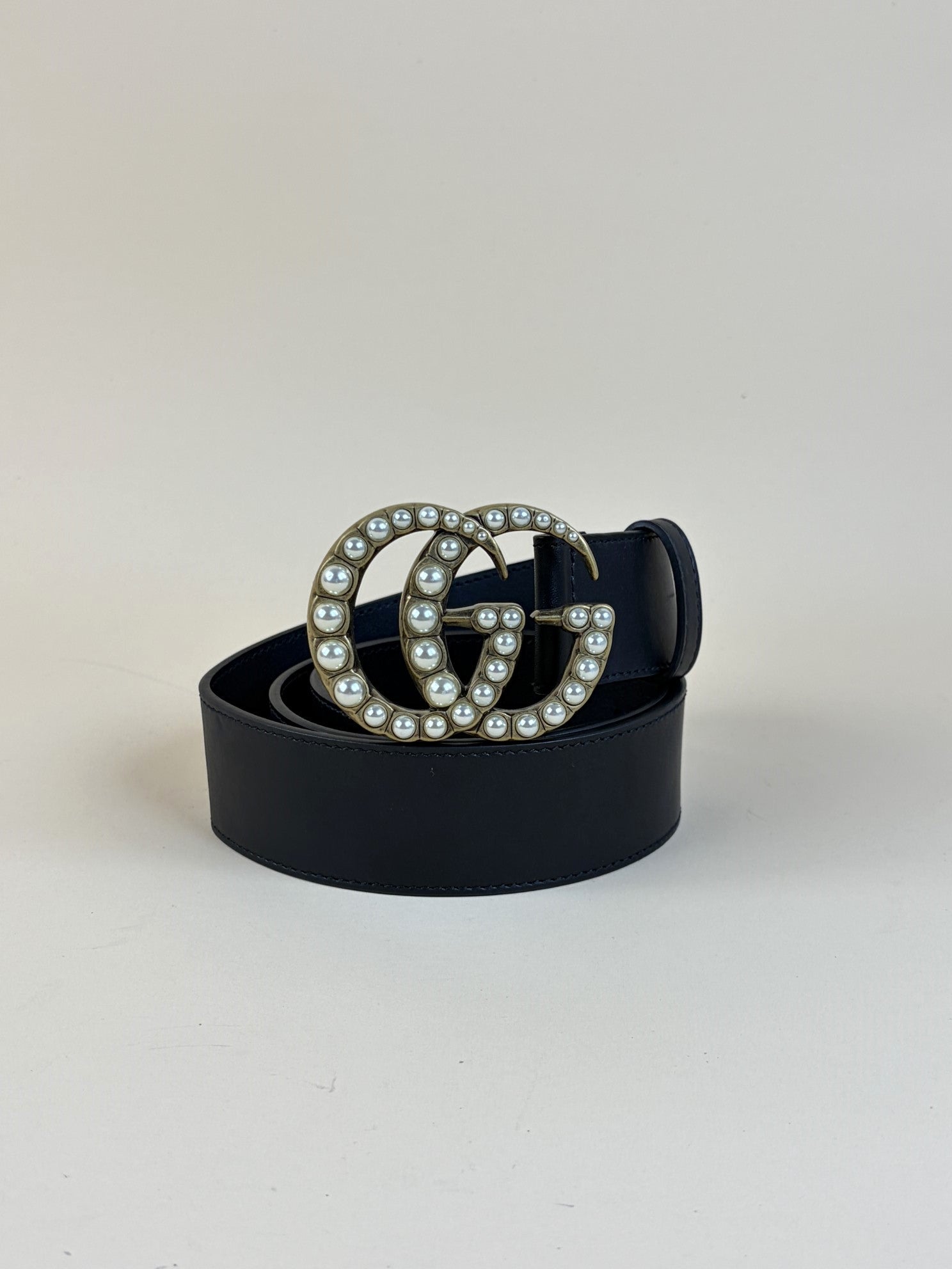 Gucci Black Double G Pearl BLACK