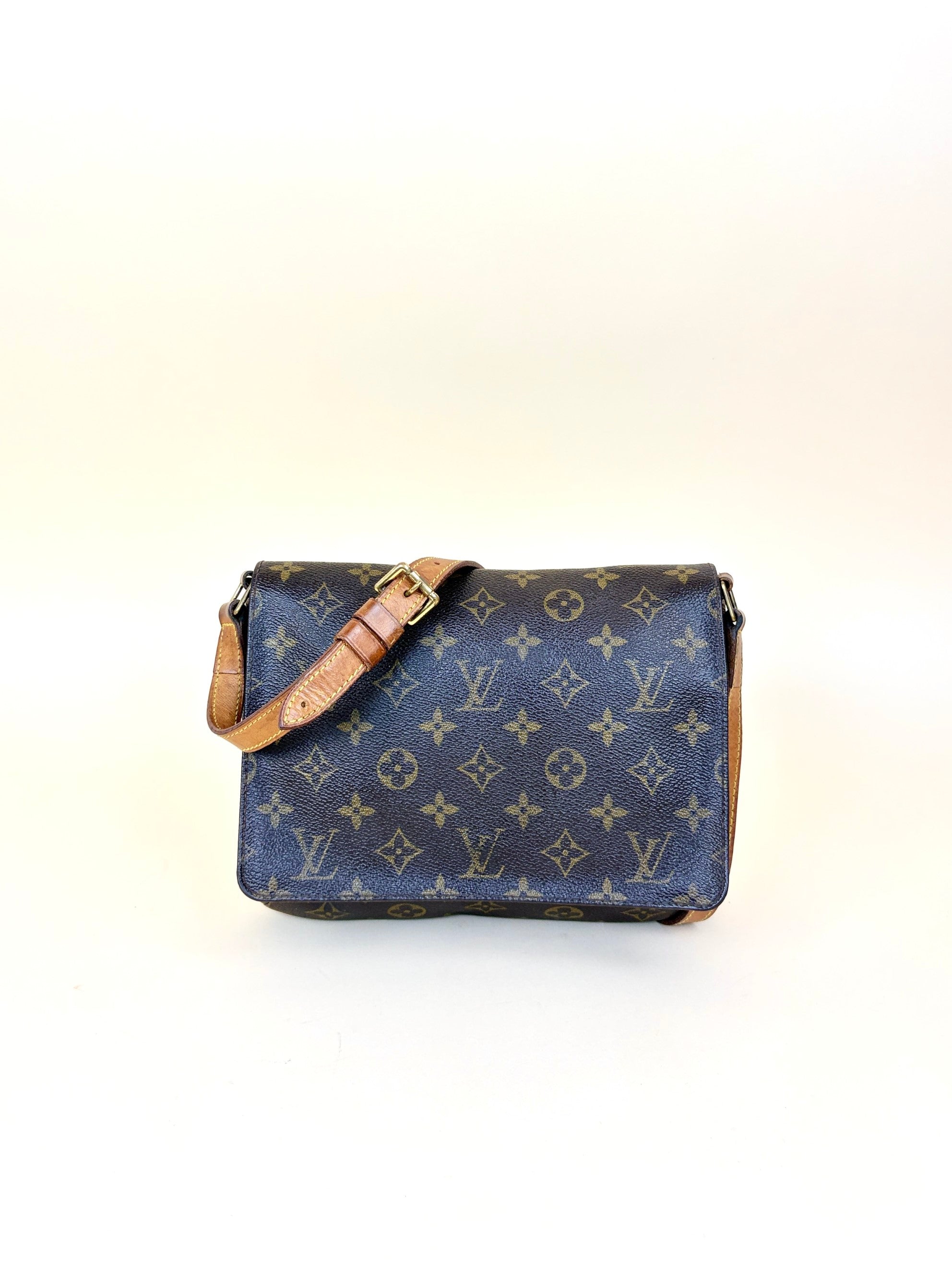 Louis Vuitton Monogram Musette Tango Shoulder Bag