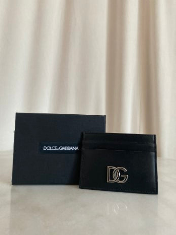 Dolce & Gabbana Black DG Card Holder-Card Holder-Dolce & Gabbana-The Closet Egypt