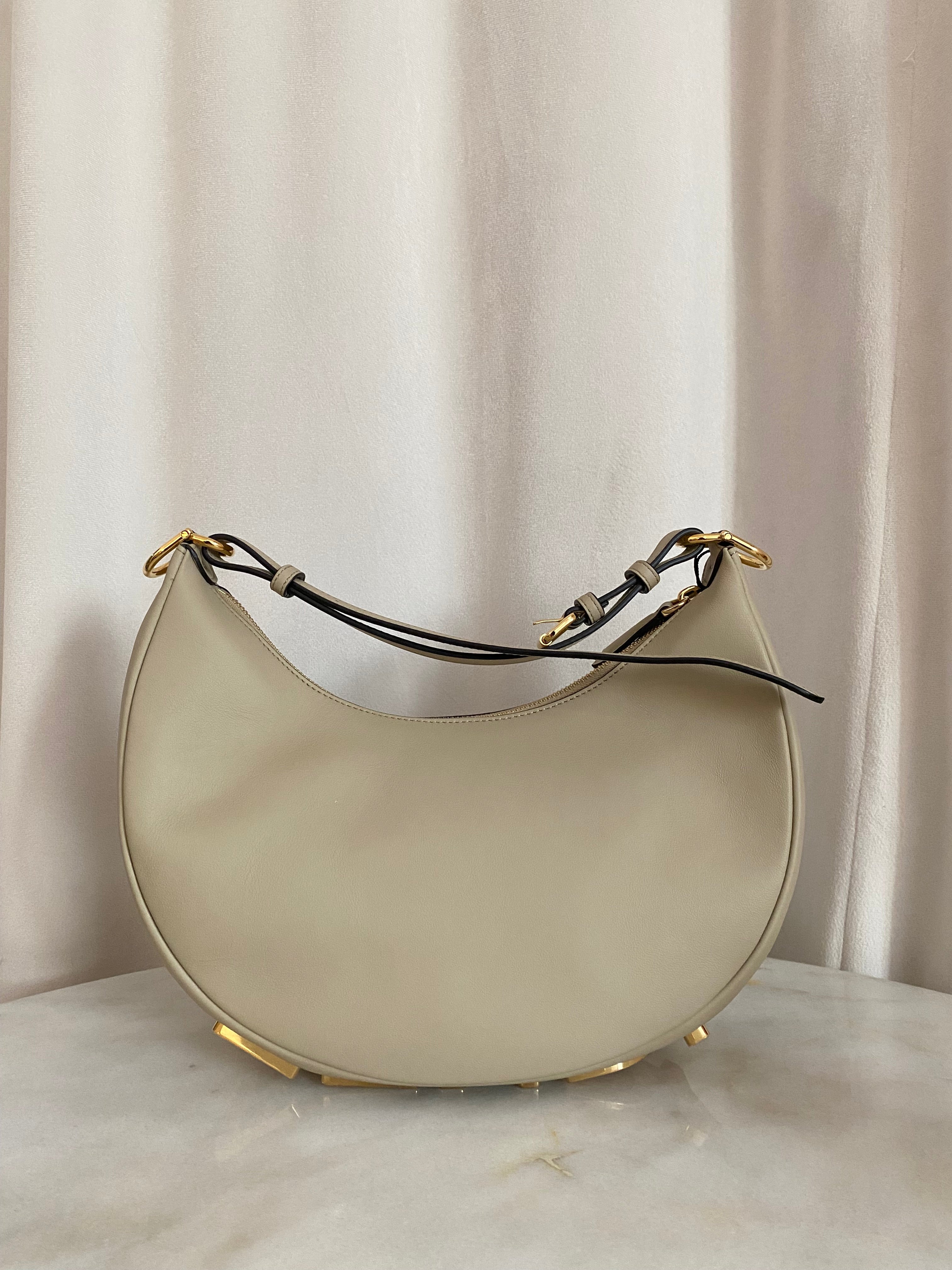 Fendi Pale Pink Fendigraphy Small Bag-handbag-Fendi-The Closet Egypt