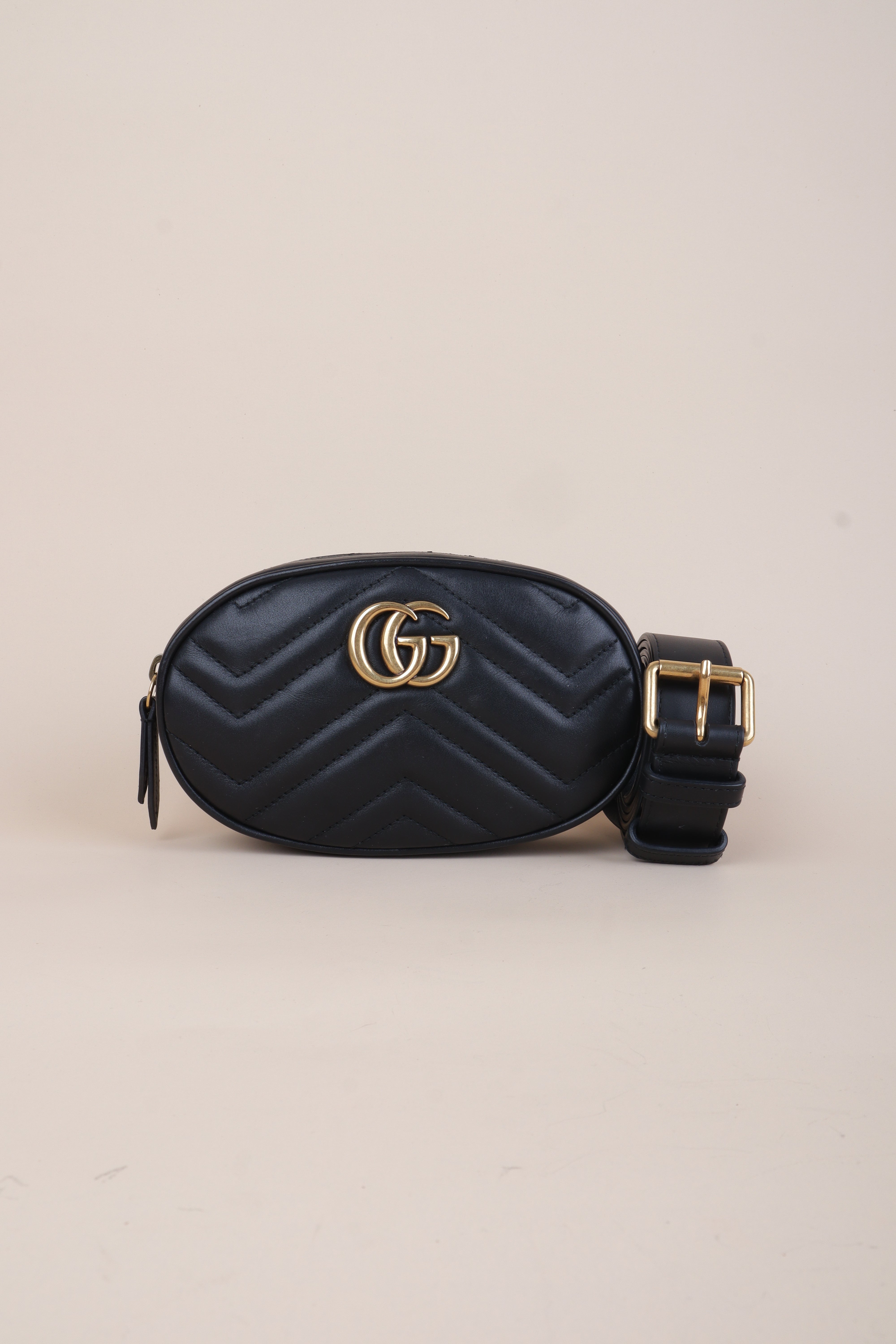 Gucci GG black Marmont bellt