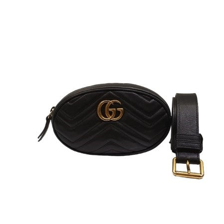 Gucci Black Marmont Belt Bag-Belt Bag-Gucci-The Closet Egypt