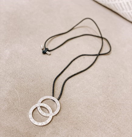 Bvlgari Silver Fortuna Grande Pendant Necklace-Necklaces-Bvlgari-The Closet Egypt