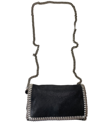 Stella Mccartney Tiny Black Falabella Crossbody Bag-handbag-Stella Mccartney-The Closet Egypt