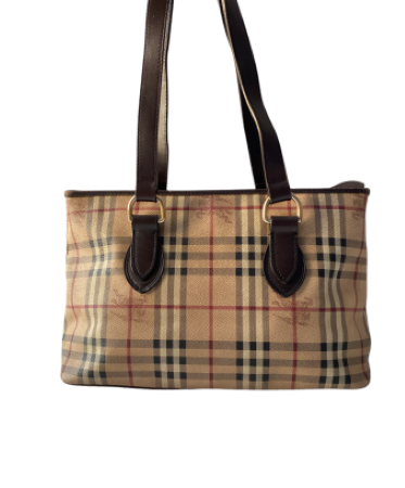 Burberry Bicolor Haymarket Regent Shoulder Bag-handbag-Burberry-The Closet Egypt