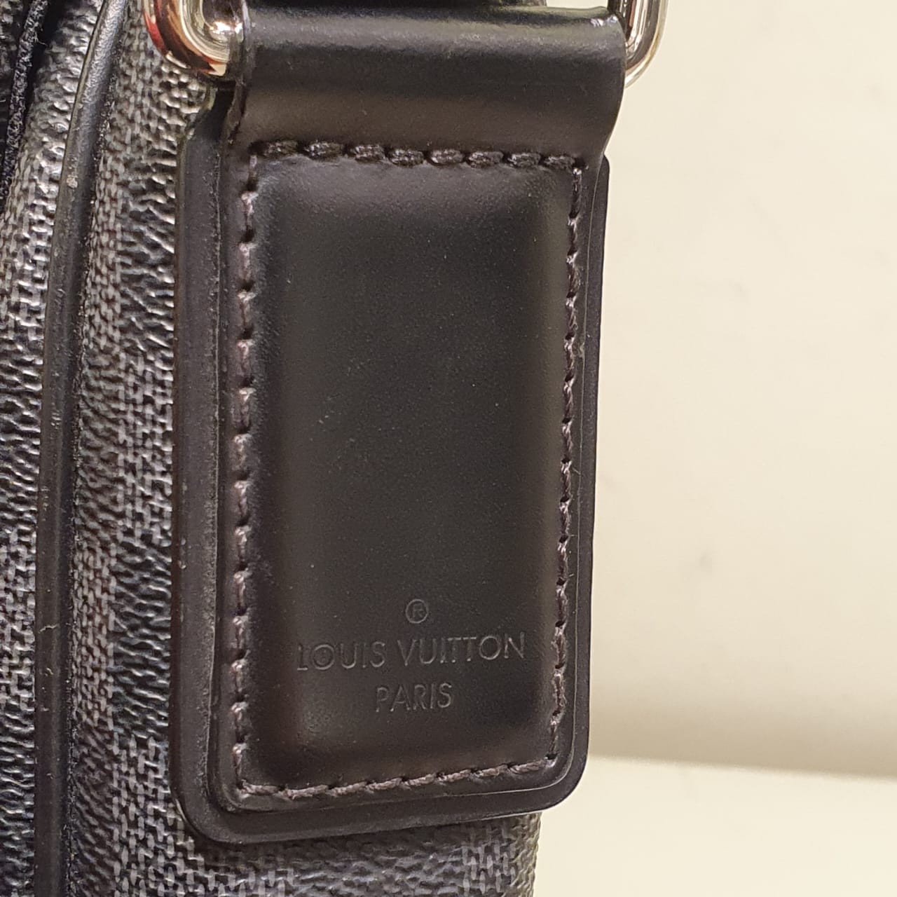 Louis Vuitton Damier Graphite District MM Messenger Bag