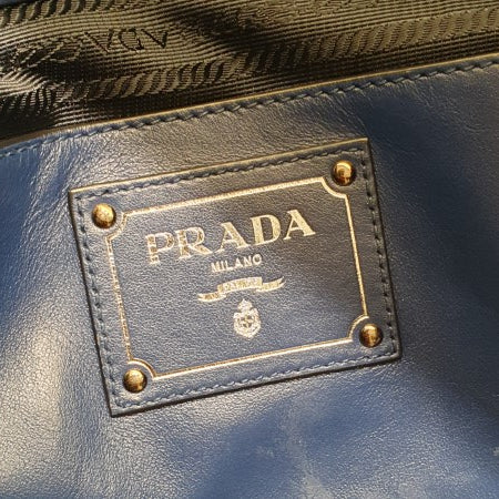 Prada Dark Blue Tote Bag-handbag-Prada-The Closet Egypt