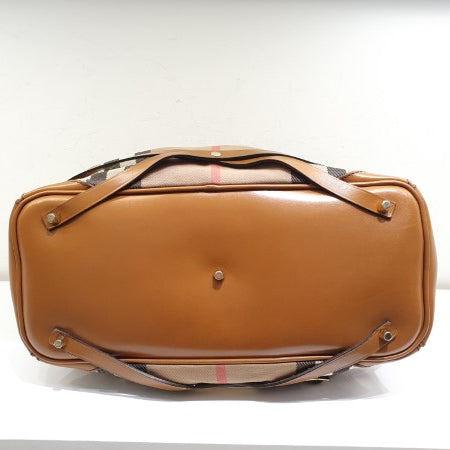 Burberry Brown House Check Bridle Tote Bag-handbag-Burberry-The Closet Egypt