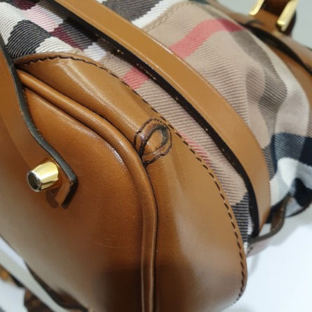 Burberry Brown House Check Bridle Tote Bag-handbag-Burberry-The Closet Egypt