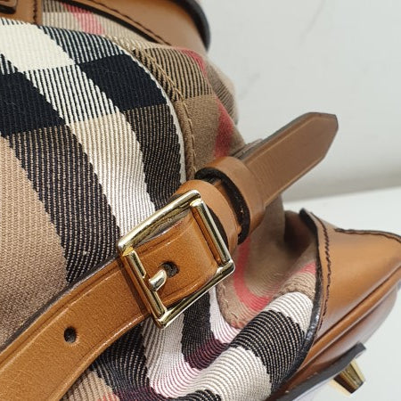 Burberry Brown House Check Bridle Tote Bag-handbag-Burberry-The Closet Egypt