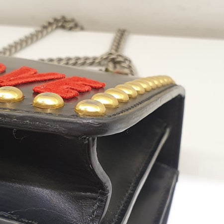 Gucci Black Floral Embroidered Studded Dionysus Bag-handbag-Gucci-The Closet Egypt