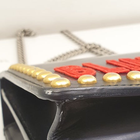 Gucci Black Floral Embroidered Studded Dionysus Bag-handbag-Gucci-The Closet Egypt