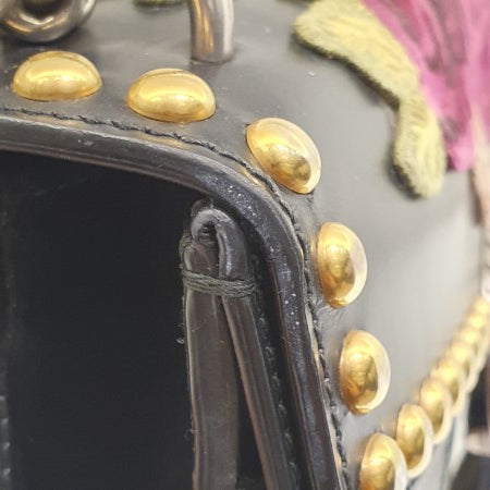 Gucci Black Floral Embroidered Studded Dionysus Bag-handbag-Gucci-The Closet Egypt