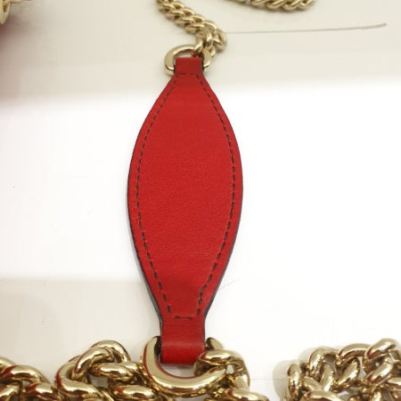 Gucci Red Horsebit Emily Shoulder Bag-handbag-Gucci-The Closet Egypt