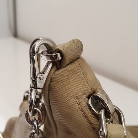 Prada Beige Re-Edition 2005 Nylon Bag-handbag-Prada-The Closet Egypt