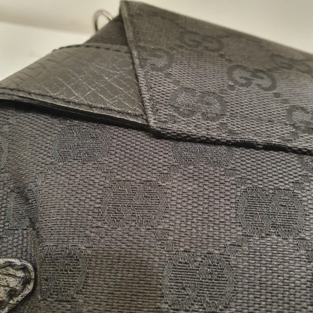 Gucci Black GG Horsebit Clutch Bag-Clutch Bag-Gucci-The Closet Egypt
