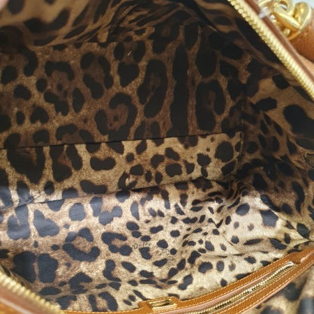 Dolce & Gabbana Brown Boston Bag-handbag-Dolce & Gabbana-The Closet Egypt