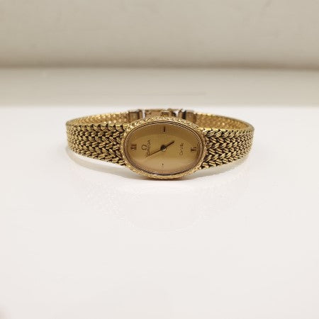 Omega Gold Plated De Ville Round Watch-Watch-Omega-The Closet Egypt