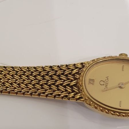 Omega Gold Plated De Ville Round Watch-Watch-Omega-The Closet Egypt