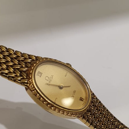 Omega Gold Plated De Ville Round Watch-Watch-Omega-The Closet Egypt