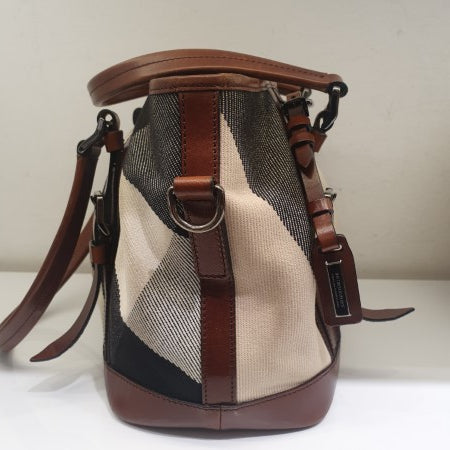 Burberry Brown Mega Check Lowry Bag-handbag-Burberry-The Closet Egypt