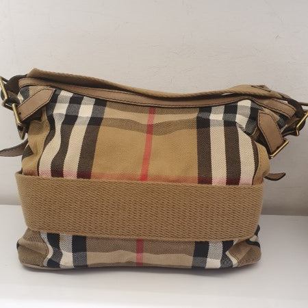 Burberry Hobo House Check Fabric Bag-handbag-Burberry-The Closet Egypt