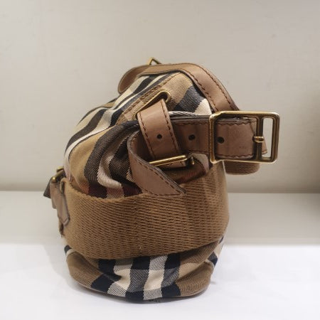 Burberry Hobo House Check Fabric Bag-handbag-Burberry-The Closet Egypt
