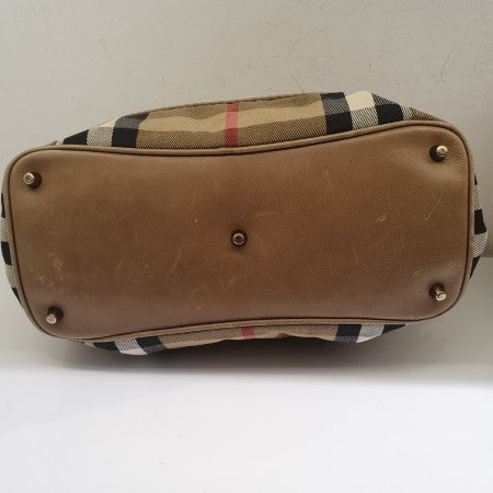 Burberry Hobo House Check Fabric Bag-handbag-Burberry-The Closet Egypt