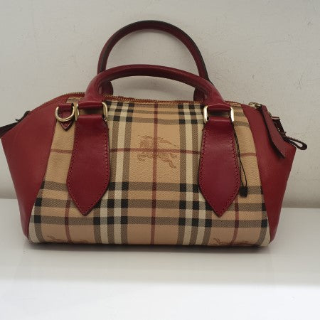 Burberry Red Blaze Haymarket Bag-handbag-Burberry-The Closet Egypt