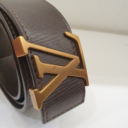 Louis Vuitton Dark Brown Belt 38-Belt-Louis Vuitton-The Closet Egypt