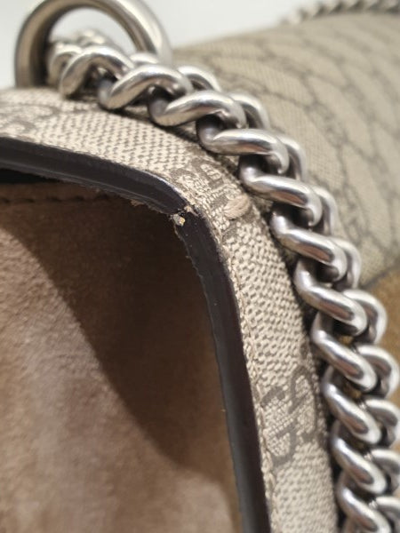 Gucci Bicolor GG Supreme Dionysus Medium Bag-handbag-Gucci-The Closet Egypt