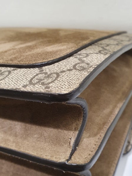 Gucci Bicolor GG Supreme Dionysus Medium Bag-handbag-Gucci-The Closet Egypt