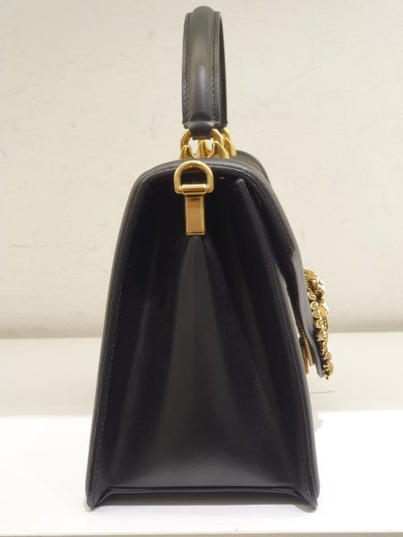 Dolce & Gabbana Bicolor DG Devotion Leopard Top Handle Bag-handbag-Dolce & Gabbana-The Closet Egypt